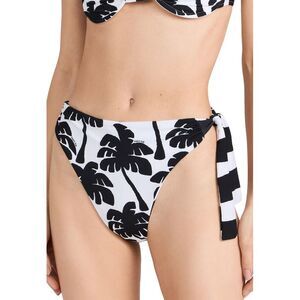 FARM Rio Black and White Palm Bikini